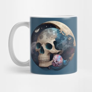 Moon skull Mug